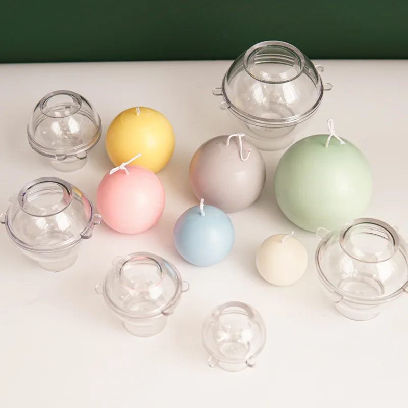 Candle Making Kit Diy - Moule en plastique pour bougie sphérique