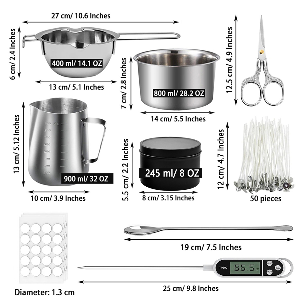 Glintmos Kit de fabrication de - Candle Making Kit Diy avis et prix