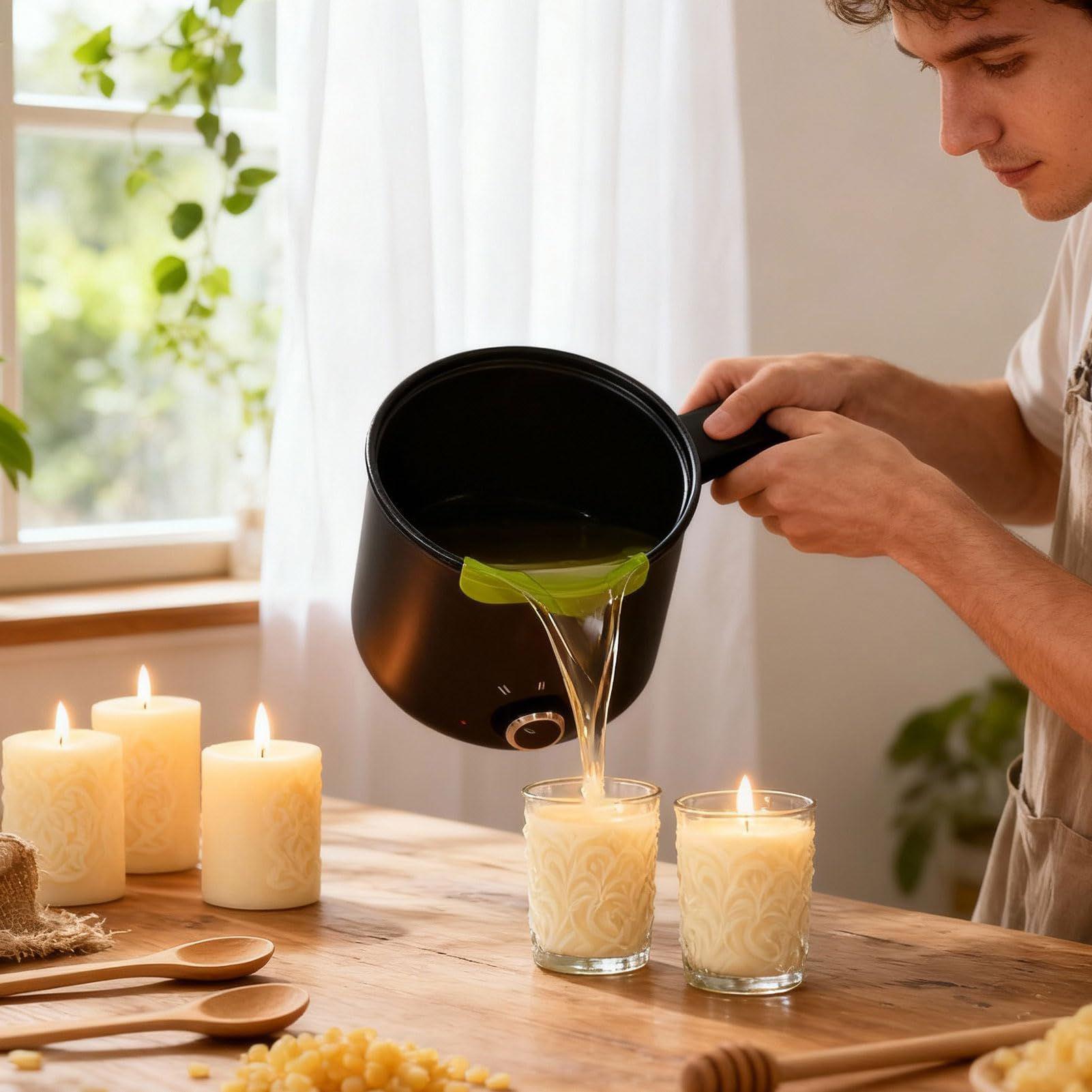 Pot à fondue électrique en aci - Candle Making Kit avis et prix